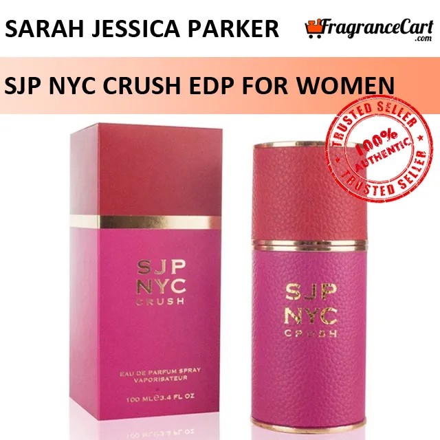 entregar Aislar plan de ventas Sarah Jessica Parker SJP NYC Crush EDP for Women (100ml) Eau de Parfum Pink  [Brand New 100% Authentic Perfume/Fragrance] | Lazada Singapore