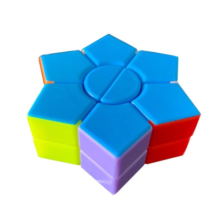 maple-leaf-second-order-cylinder-x-rubix-cube-fidget-toy-lube-magic-cube-pyramid-twisted-oblique-octagonal-cylinder