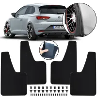 Mud Flaps Mudflaps Splash Guards Mudguards For Seat SEAT Leon ST Cupra R Mk1 Mk2 Mk3 Mk3.5 Mk4 Ibiza 6l 6j 6k Altea Arona Exeo