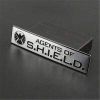 สติ๊กเกอร์ติดท้ายรถสติกเกอร์รถโลหะสำหรับตรารถยนต์ AGENTS OF SHIELD สำหรับรถยนต์รถจักรยานยนต์โลโก้นกอินทรีสติกเกอร์แต่งรถ