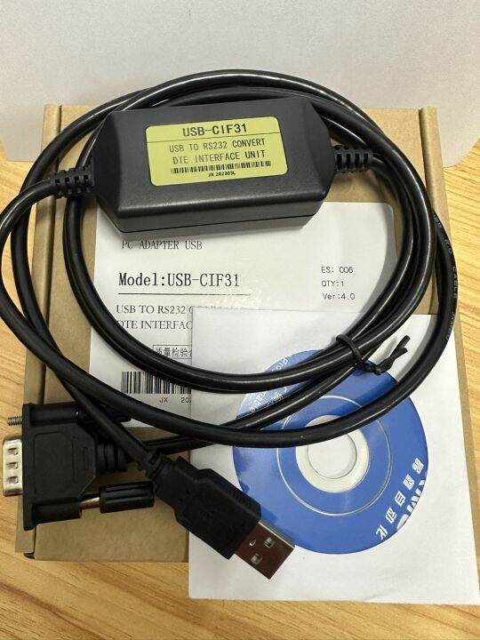 USBCIF31 USB RS232 Programming Converter Cable for Omron PLC CS1W