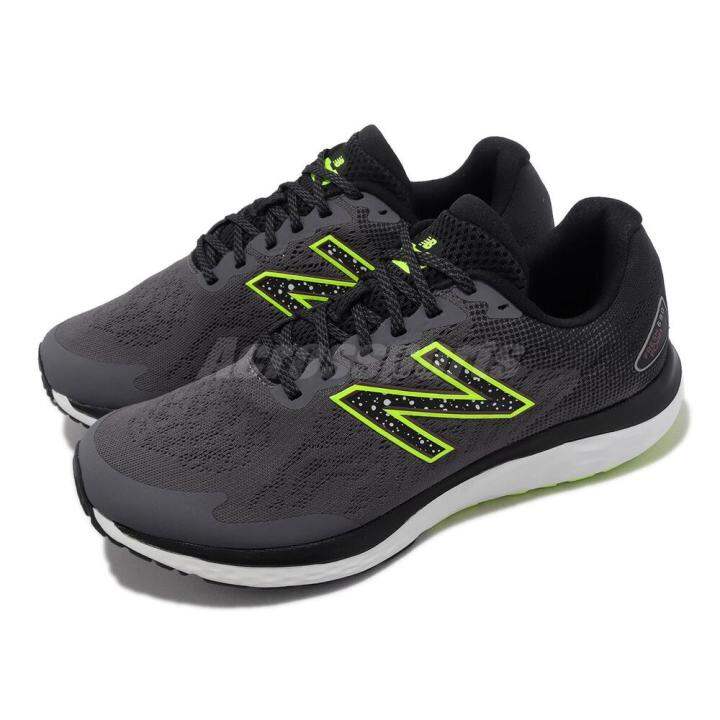New Balance Fresh Foam 680 V7 4E Extra Wide Grey Green Men Running