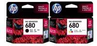 (มีคูปองส่งฟรี / เเบบสี กับ ดำ)   ตลับหมึก HP INK 680 ของแท้ 100%