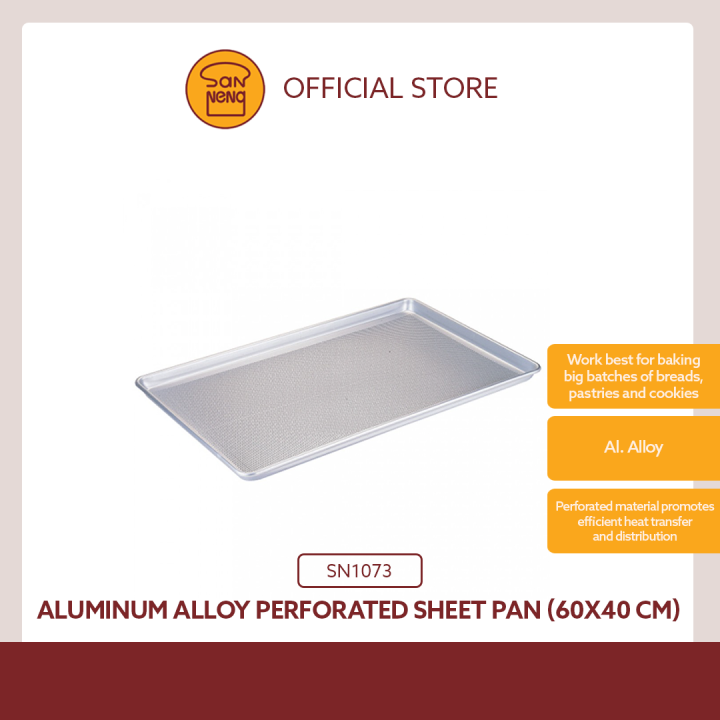 Stainless-steel baking sheet 60 x 40 cm