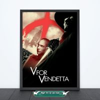 V for Vendetta (2006) Classic Movie Poster Art Cover Star Photo Print Apartment Home Decor Wall Painting (No Frame)