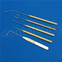 5Pcs Eyelid Reconstruction Hooks Double Eyelids Surgery Instruments