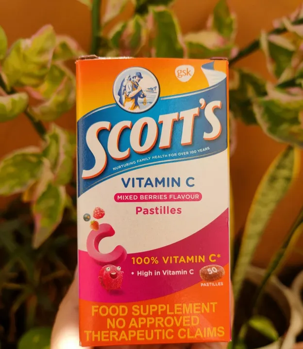 Scott's Chewable Vitamin C for Kids 50 Gummies Lazada PH