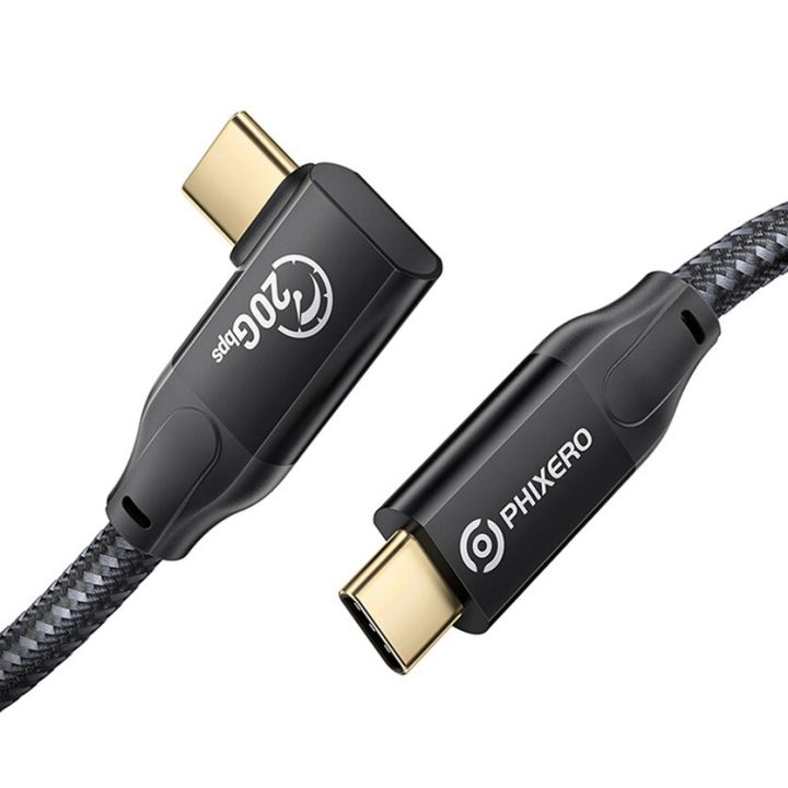 สายชาร์จเร็ว-phixero-pd-100w-usb-3-2-type-c-3-20gbps-ความเร็วสูง-kabel-20v-5a-r-สายต่อ4k-60hz