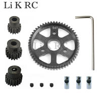 เหล็กโลหะ 50T 52T 53T 54T Spur Gear และ 32P 15T 17T 19T ชุดเกียร์ Pinions สำหรับ Traxxas Slash 4x4 4WD 2WD VXL Rally VXL Stamp-czechao