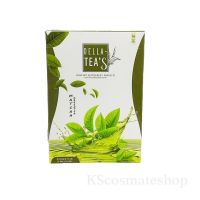 ชาเขียว เดลล่าทีส์ Della Tea S 1 กล่อง มี 5 ซอง (10แคลอรี่/1ซอง)