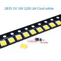 【SALE】 climsoftberre1981 50-1000ชิ้นความสว่างสูง2835 125Lm SMD ชิป LED 1W 3V 3000K 4000K 6000K 9500 LED สีขาวผิวเมาท์ไดโอดเปล่งแสง