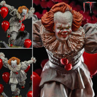 Figure ฟิกเกอร์ Iron Studios จากหนังดังเรื่อง IT Chapter Two อิท โผล่จากนรก 2 ตัวตลก อสุรกายขุมนรก Deluxe Art 1/10 Pennywise Szobor Ver Anime ของสะสมหายาก อนิเมะ การ์ตูน มังงะ คอลเลกชัน ของขวัญ Gift จากการ์ตูนดังญี่ปุ่น New Collection ตุ๊กตา Model โมเดล