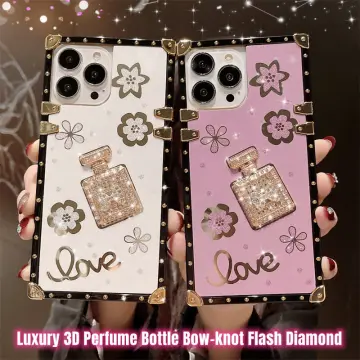 Bling Sparkle Diamond Perfume Case For iPhone 13/13Mini/13 Pro Max/14/14  Pro Max