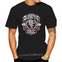 เสื้อยืดผ้าฝ้ายใหม่ เสื้อยืดแขนสั้น ผ้าฝ้าย พิมพ์ลายวงดนตรี Blessthefall สีดํา สีเทา แฟชั่นฤดูร้อน สําหรับผู้ชายL XL XX  TBEM