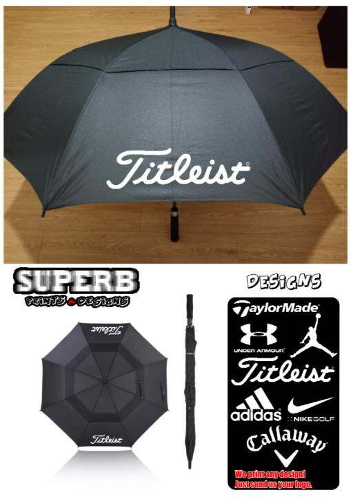 TITLEIST ON HEAVY DUTY DOUBLE CANOPY GOLF UMBRELLA Lazada PH