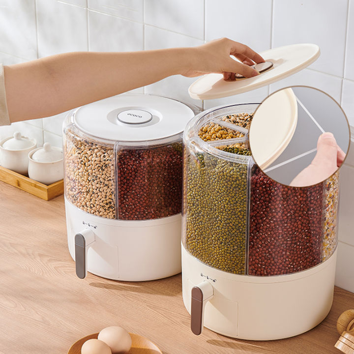 Rice bucket insect-proof and moisture-proof sealed rice tank household rice  storage box grain storage