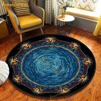 (ร้อน) Stargate พรมภาพยนตร์ลื่น Floormat รอบพรมพื้นที่นิยายวิทยาศาสตร์ Chairmat เสื่อเล่นสำหรับห้องเด็กเล่นห้องนอนห้องเด็ก