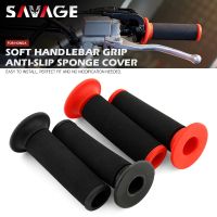 Soft Handlebar Grip For HONDA XR230R XR 250R 400R 600R 650R 230 Motard XR650L Motorcycle Anti-Slip Sponge Cover Hand Grips Parts