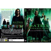 ?สินค้าขายดี? [MATRIX RESURRECTIONS,ปก-สกรีนแผ่น]DVDหนังใหม่มาสเตอร์/ภาพ-เสียงชัด100%/พากย์ไทย