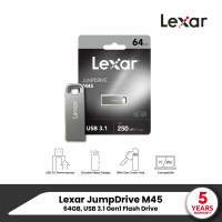 Lexar JumpDrive M45 64GB, USB 3.1 Gen1 Flash Drive (ยูเอสบี แฟลชไดรฟ์)