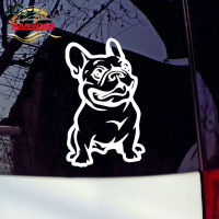 liangdao【ready stock】Fashion French Bulldog Dog Car Sticker Decoration【low price】