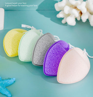 Facial Cleansing Puff Face Wash Cleansing Tool Natural Exfoliating Face Wash Tool Cleansing Puff For Face Flutter Sponge For Deep Cleansing