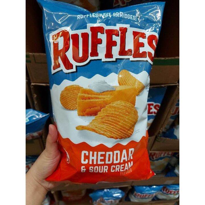 Ruffles Cheddar Sour Cream Potato Chips 184.2g Lazada PH