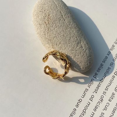 imean.store - Basic chain ring แหวนงานทองชุบ 18K ปรับไซส์ได้ด้านหลัง บริการเก็บเงินปลายทาง