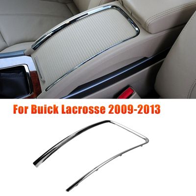 Console Sliding Shutters Cup Holder Roller Blind Cover &amp; Armrest Box Trim Ring Strip Plating Replacement Parts for Buick LaCrosse 09-13 B
