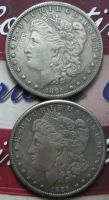 1895 Morgan dollar Two Face Coin COPY เหรียญที่ระลึก-เหรียญจำลอง เหรียญ เหรียญสะสม ป้าย-Faewer