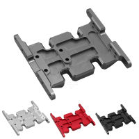 Anodized Aluminium Skid Plate Transmission Mount สำหรับ110 RC Crawler SCX10 90047 90022 90028อะไหล่อัพเกรด