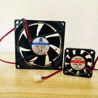 DC FAN พัดลมระบายความร้อน พัดลม DC 12V/DC 24V 2 สาย ขนาด 1.5นิ้ว,3นิ้ว