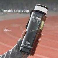 【CC】☫  1000ml Sport Bottle Plastic Drop-resistant Drinking Leak-proof Capacity with Funnel Kettle