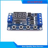 DC 12V 24V Dual MOS LED Digital Time Delay Relay Trigger Cycle Timer Delay Switch Circuit Board Timing Control Module DIY