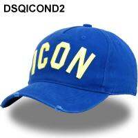 ✇㍿ ขายส่งฝ้าย DSQ หมวกเบสบอลชาย ICON เย็บปักถักร้อยหมวก snapback ลำลอง