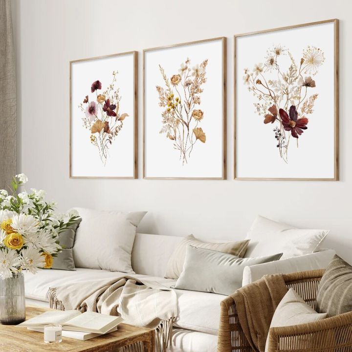 boho-wildflower-watercolor-botanical-posters-wall-art-canvas-painting-print-pictures-modern-living-room-interior-home-decoration-wall-d-cor