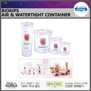 Komax Biokips Rectangular Air & Water Tight Food Container 450ml