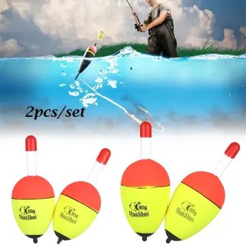 High Quality Luminous Plastic Bobber Ball Boia Light Stick Fishing Night  Float Eva Foam STYLEA-60G 