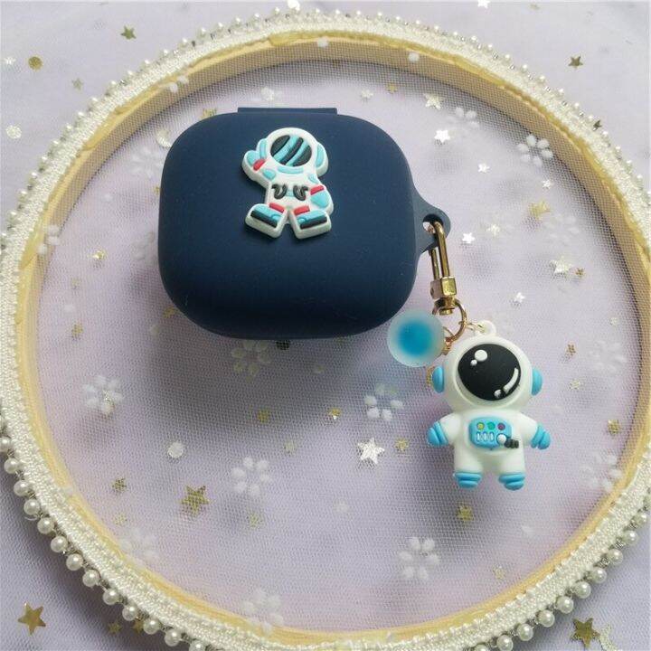 cute-silicone-earphone-case-with-key-chain-for-samsung-galaxy-buds-live-buds-pro-wireless-bluetooth-headphone-protective-cover-headphones-accessories