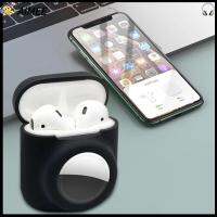 AIMEE ซิลิโคน ฝาครอบป้องกัน ป้องกันผิวหนัง เคส AirTag เคสหูฟัง AirPods สำหรับแอปเปิ้ล อุปกรณ์เสริม AirPods