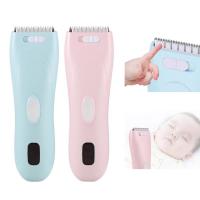 ZZOOI Hair Clipper Mute Waterproof Baby Hair Clippers Rechargeable Washable USB Rechargeable Childrens Hair Cutting