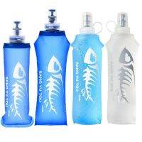 250ml 500ml Soft Flask Bottle Outdoor Sport Hiking Camping Folding