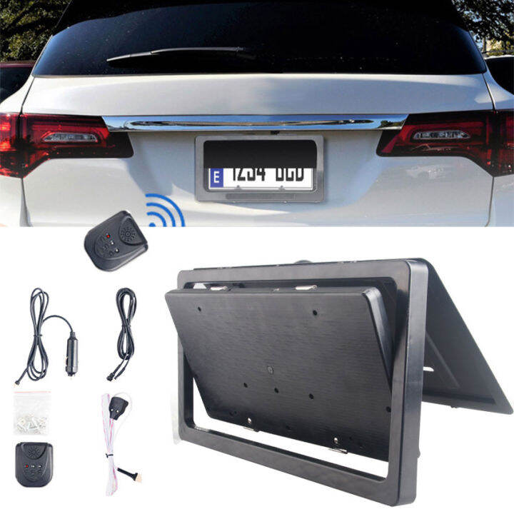 U.S modified license plate card holder Auto Remote Control License