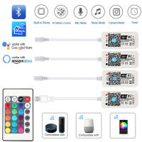 5V-24V RGB RGBWW LED WIFI Dimmer Controller Dimmable Magic Home Pro USB Remote Control for Alexa For 5050 5630 LED Strip