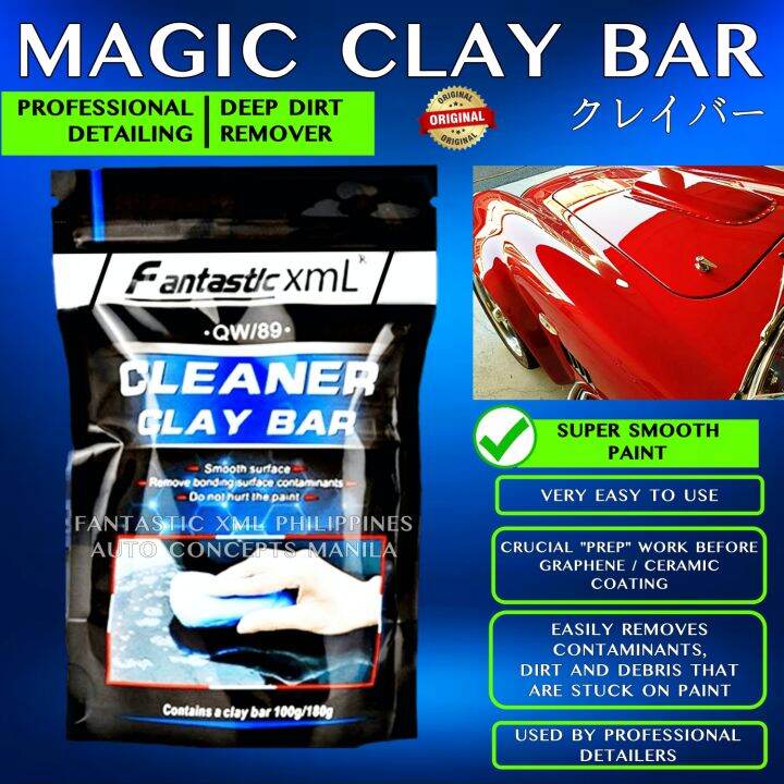 ORIGINAL FANTASTIC XML MAGIC CLAY BAR PAINT DETAILING DIRT CONTAMINANTS