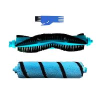 2 Pcs Soft Main Roller Brush for Conga 3490 4090 5090 Vacuum Cleaner Parts Household Accessories Replacement with Brush