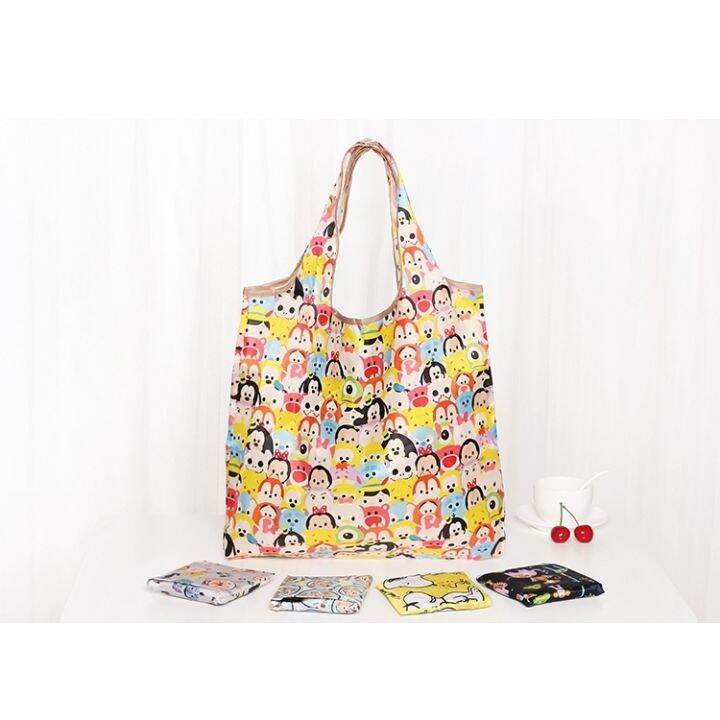 cartoon-storage-bag-thick-waterproof-handbag-foldable-shopping-bags-reusable-grocery-eco-tote-bag