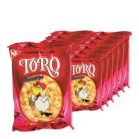 [ส่งฟรี!!!] โตโร ข้าวโพดอบ รสเนย 25 กรัม x 12 ซองToro Caramel Popcorn 25g x 12 Bags