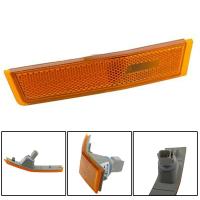 Front Bumper Driver Car Side Marker Light Waterproof Amber Reflector Lamp For Lin/coln MKX 2007-2010