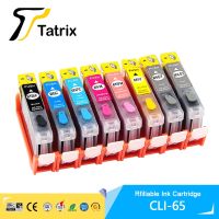 Y53 Tatrix ชิปใช้แล้วทิ้งสำหรับเครื่องพิมพ์ Pro200 Canon,CLI65 CLI-65ตลับหมึกรีฟิลสำหรับ Canon PIXMA Pro-200